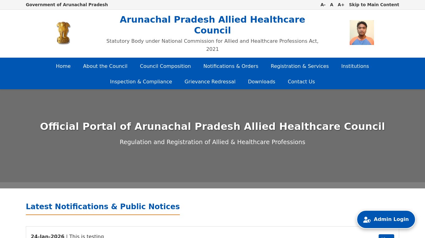 APSAHC Government website
