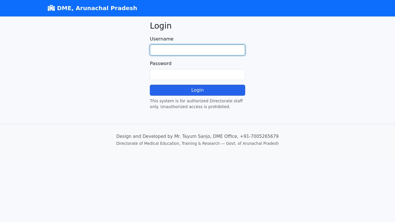 Payroll System dashboard